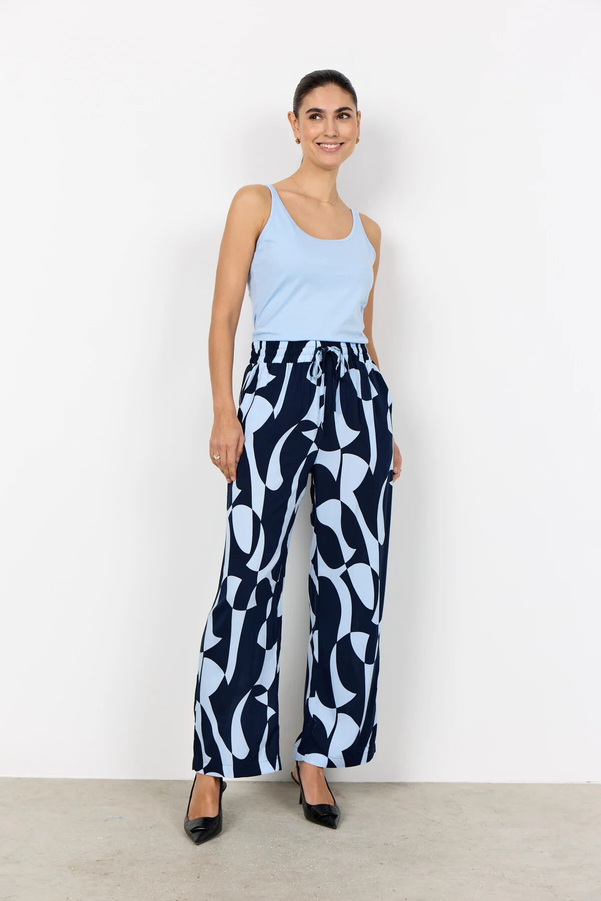 Soya Concept – PYLLE 122 Tank (Light Blue) - Gayle's Fashions