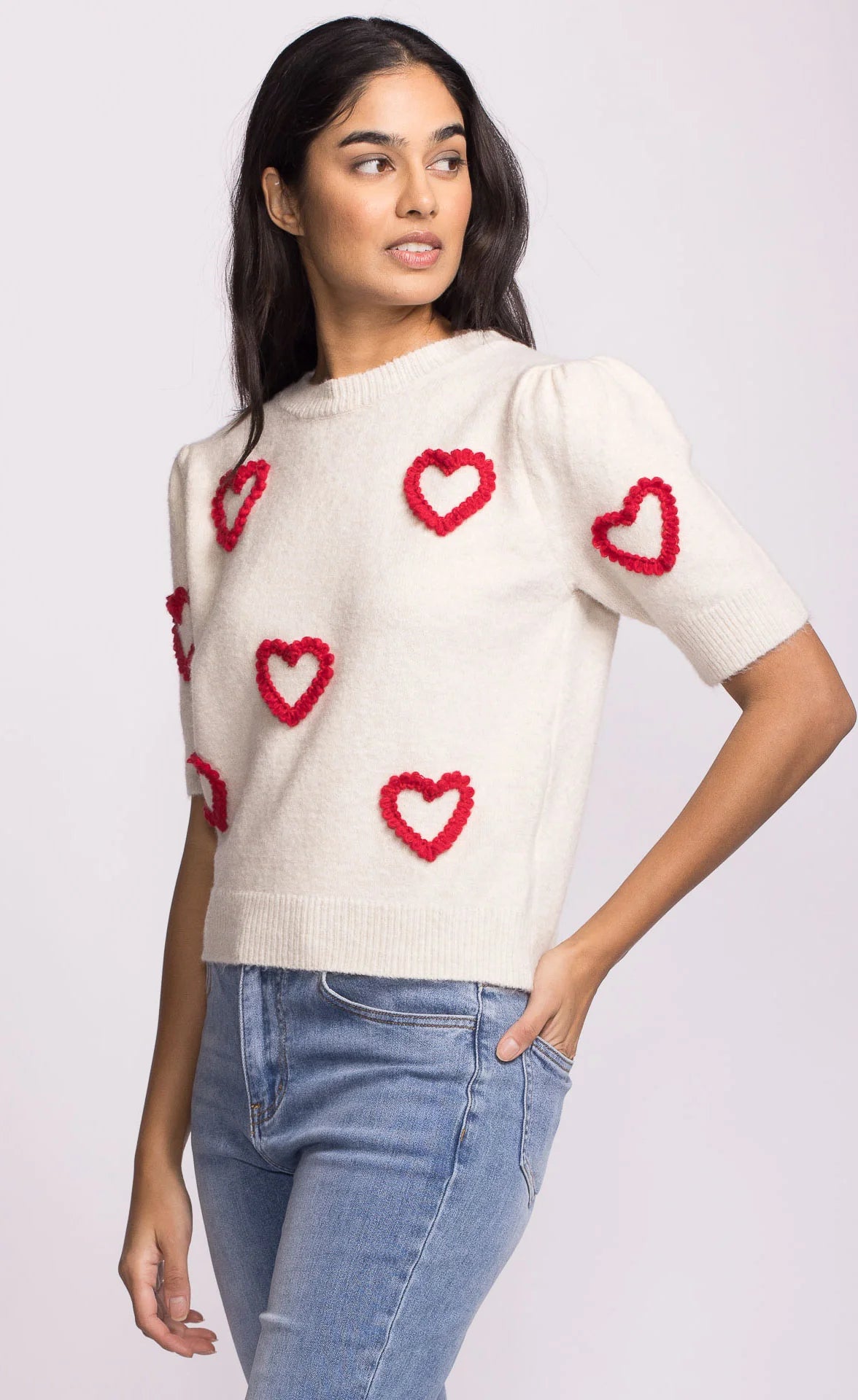 Pink Martini - Hart Sweater, Off White
