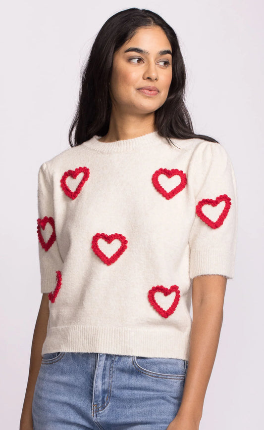 Pink Martini - Hart Sweater, Off White