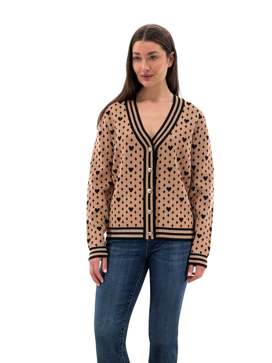 Orly - Knit Cardigan, Caramel