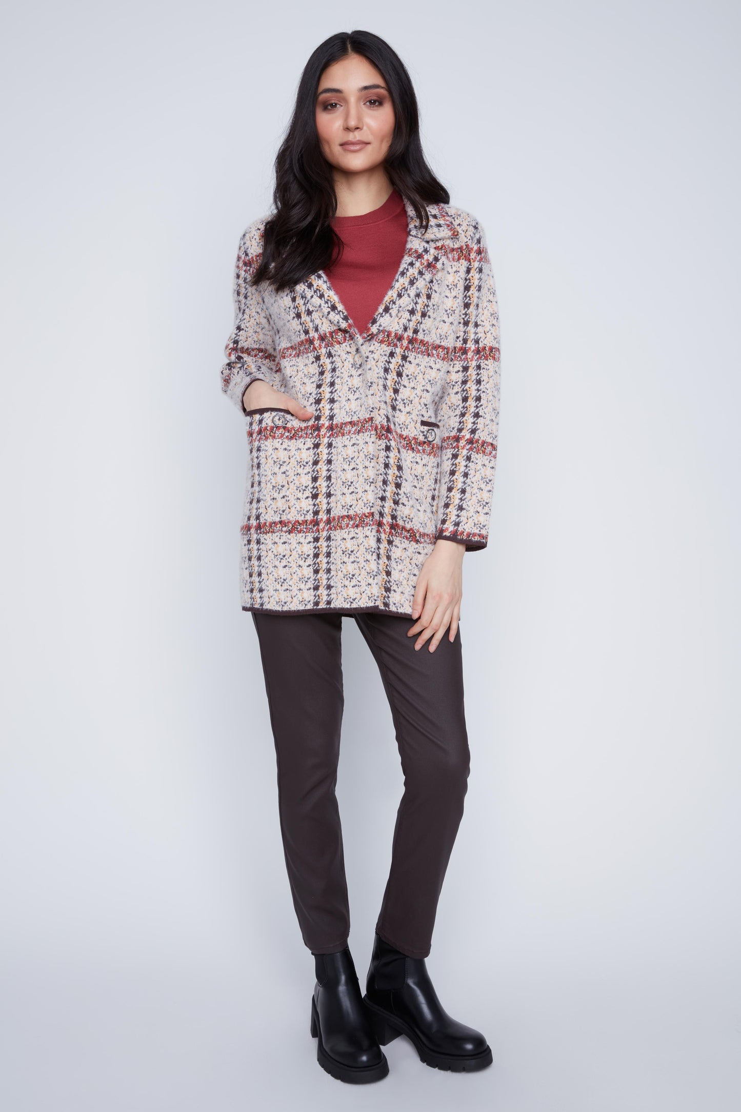 CYC – Knit Jacket with Snaps