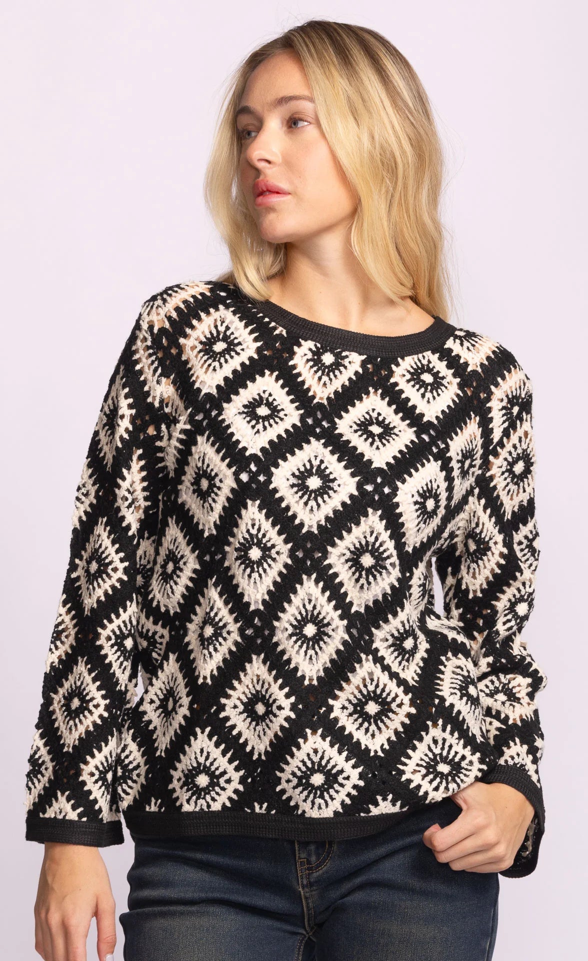 Pink Martini - Dina Sweater, Black