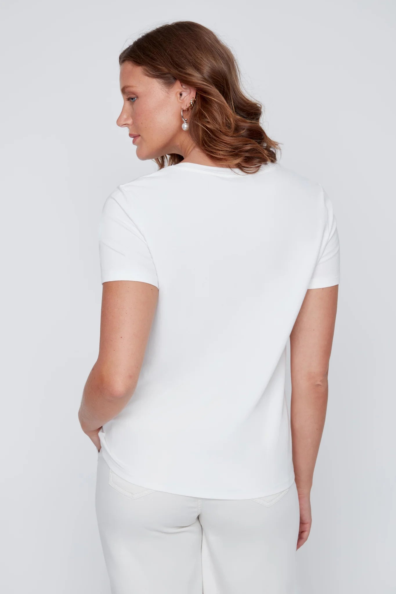 CYC - Short Sleeve Crewneck Tee with Graphic - Gayle's Fashions