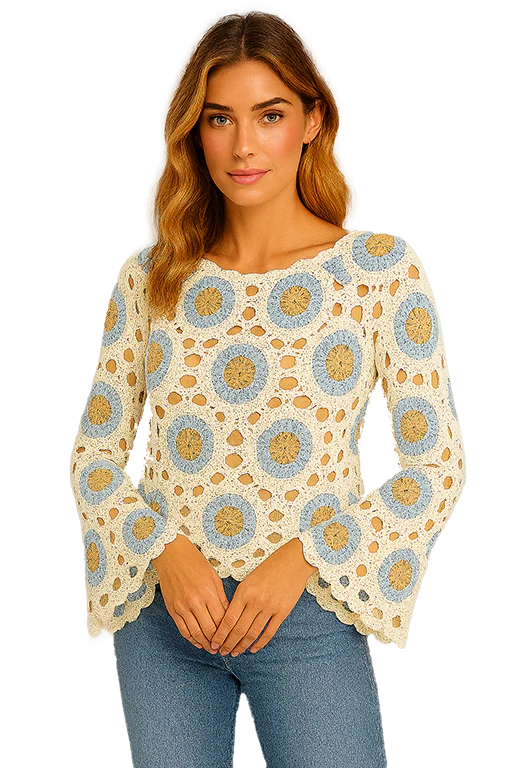 Orly – Dolly Knit Long Sleeved Top - Gayle's Fashions