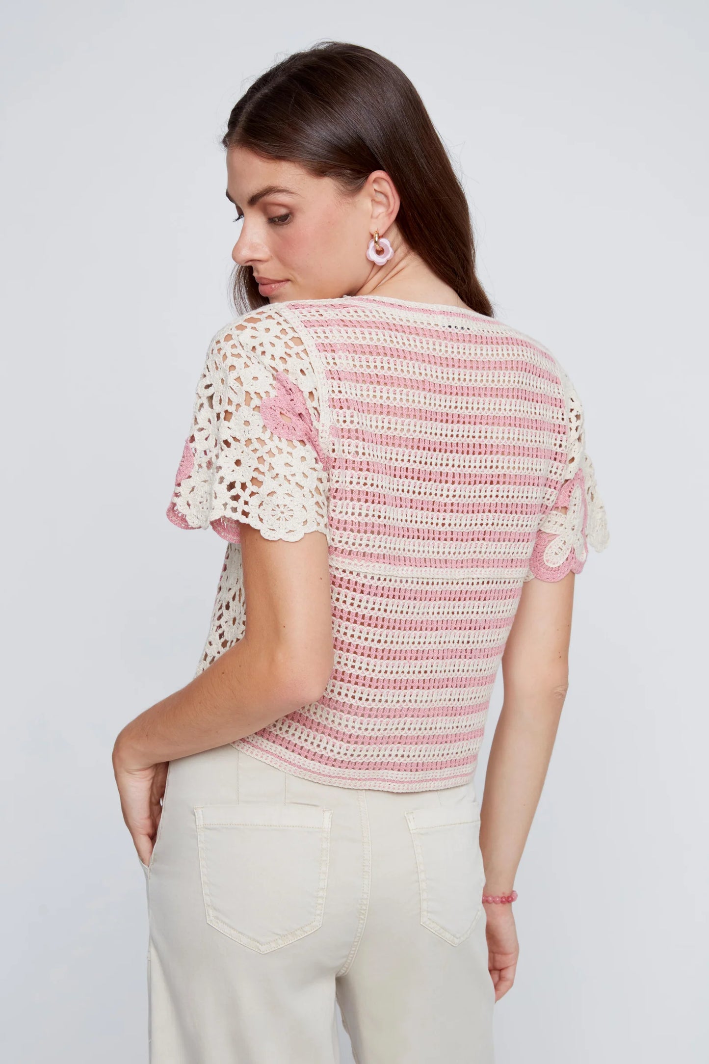 CYC – Daily Style Knit Short Sleeve Button-Up Cardigan - Gayle's Fashions