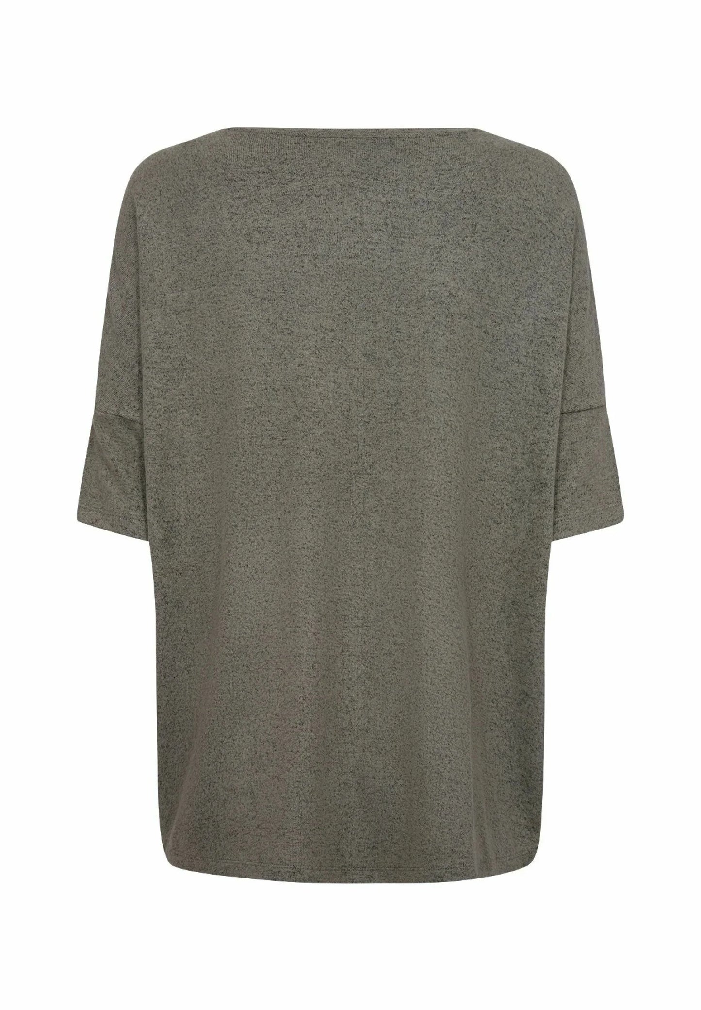 Soya Concept - Biara 96 Drop Shoulder Tee in Misty Green