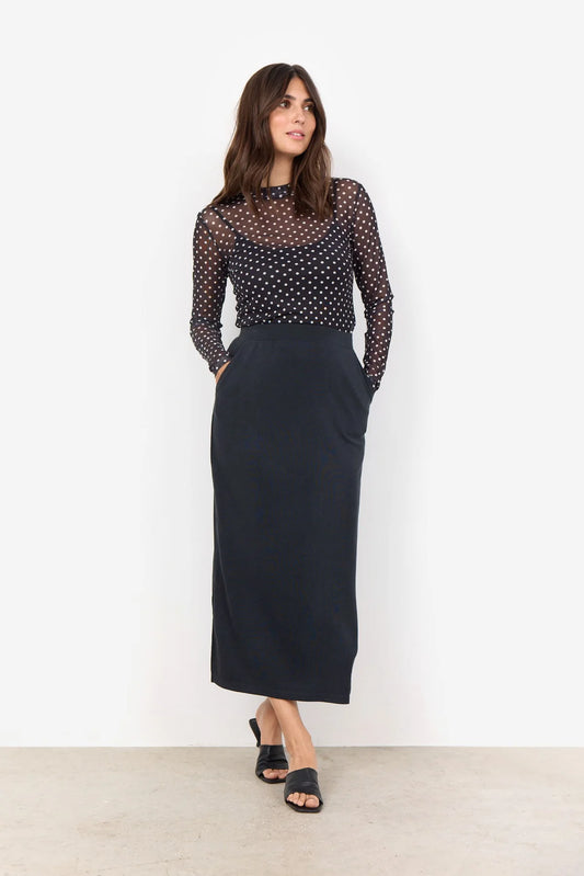 Soya Concept - Felucca Skirt in Black