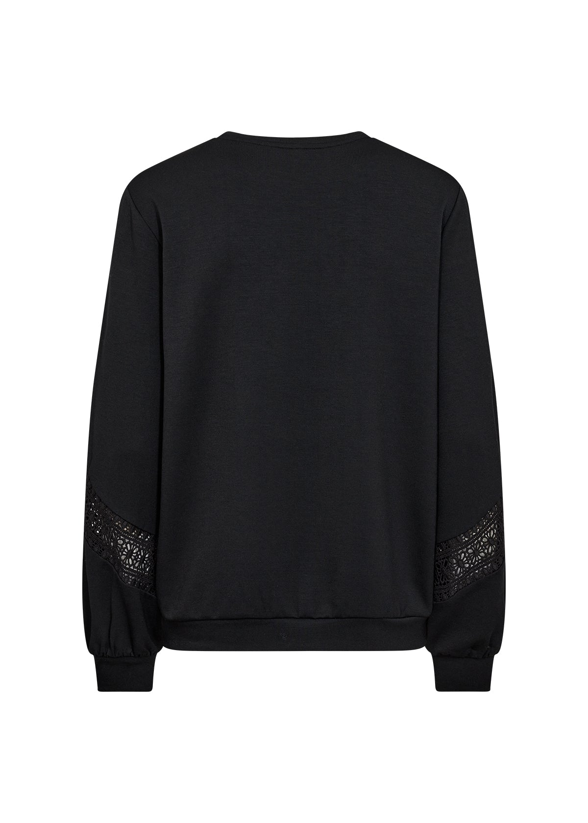 Soya Concept - BANU Soft Sweatshirt in Black