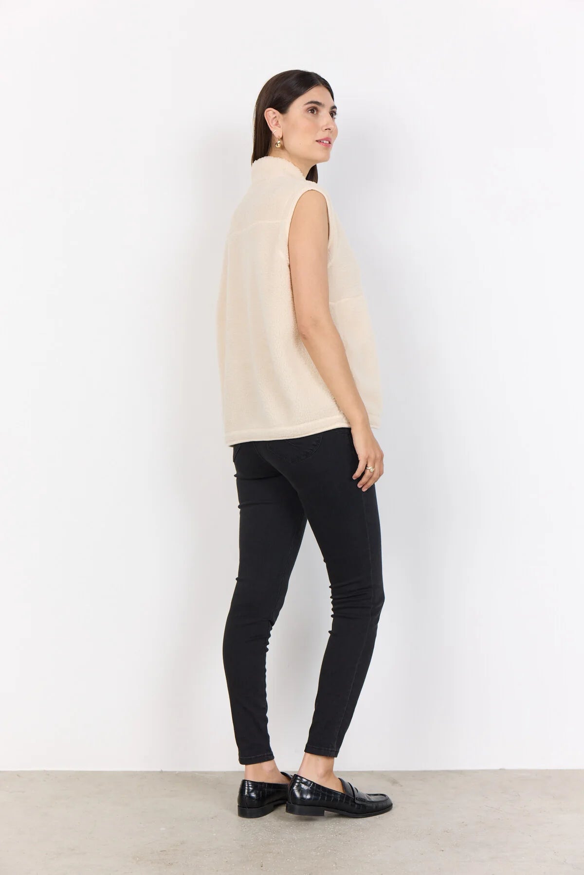 Soya Concept - ONYX 3 Waistcoat Cream