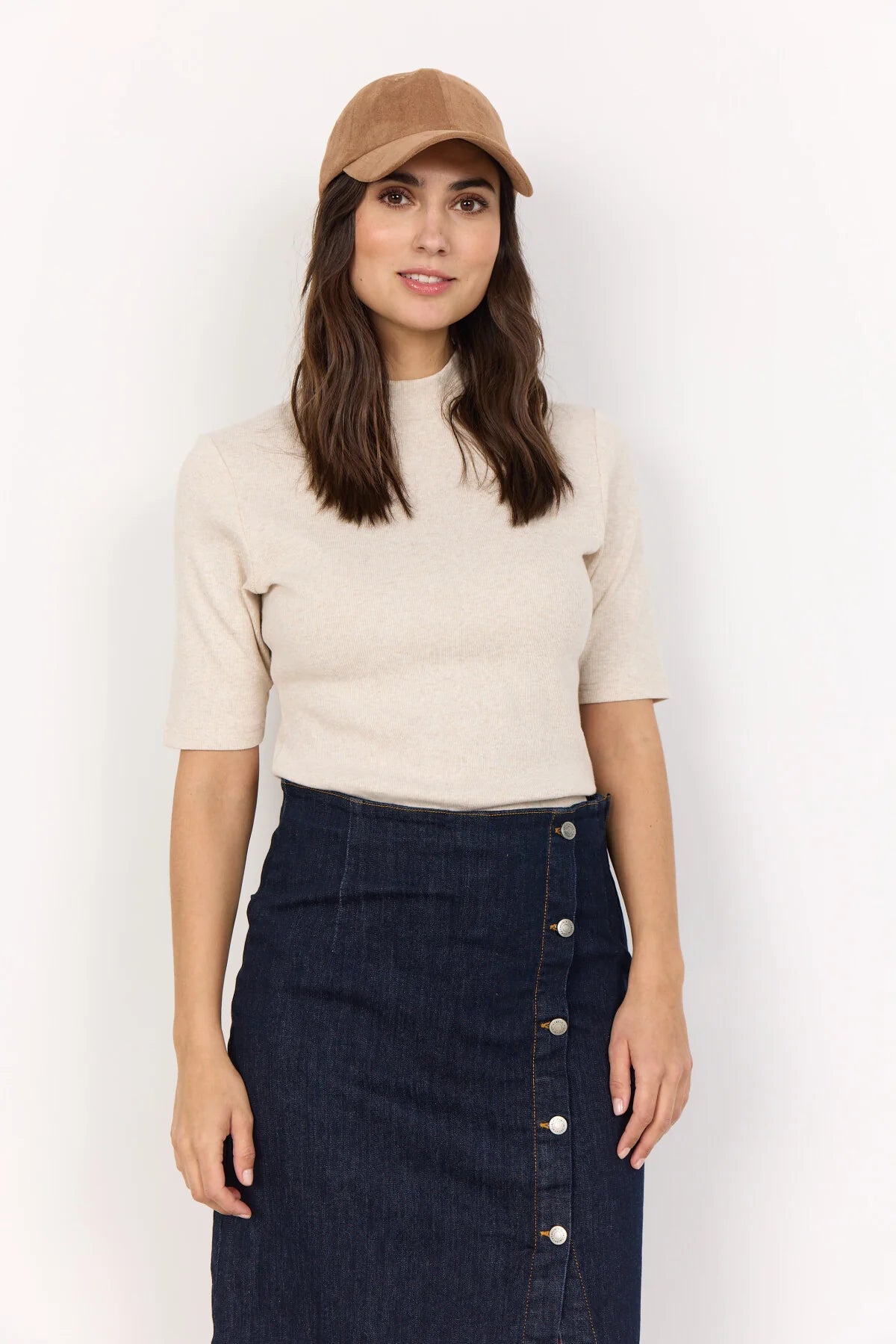 Soya Concept - MIGNON 13 T-Shirt, Cream