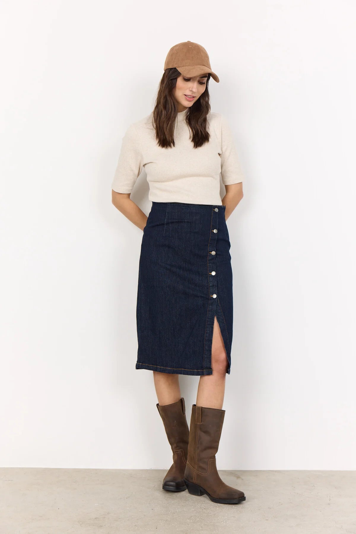 Soya Concept - MIGNON 13 T-Shirt, Cream