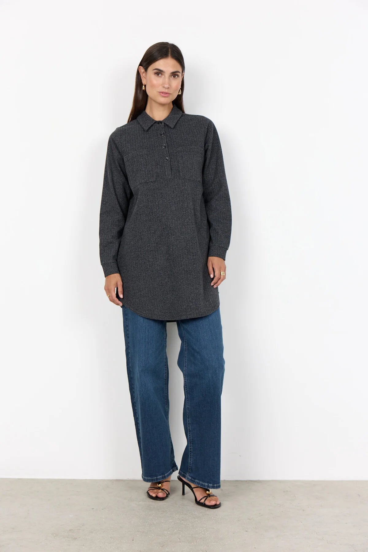 Soya Concept - VINJA 2 Tunic, Dark Grey