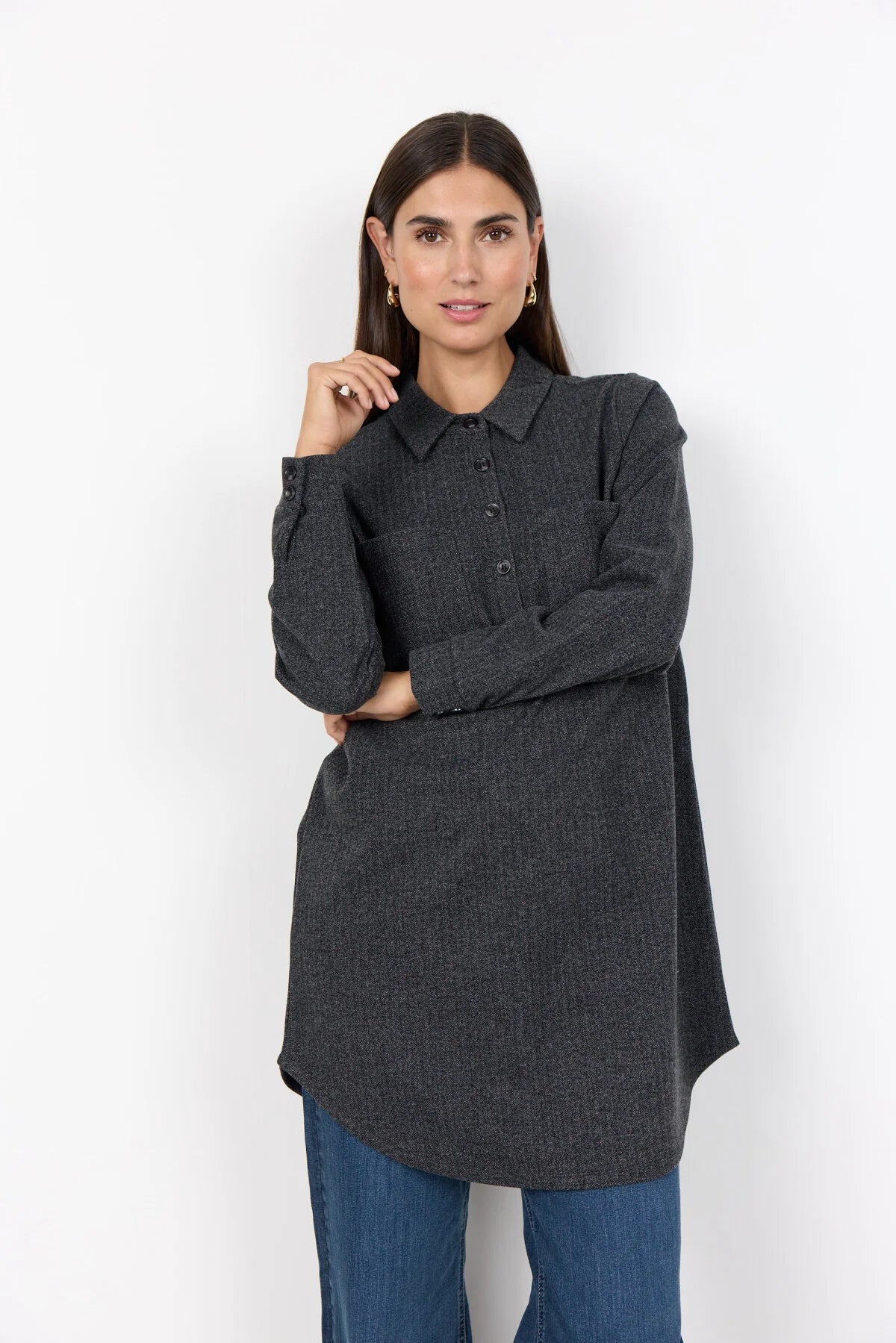 Soya Concept - VINJA 2 Tunic, Dark Grey