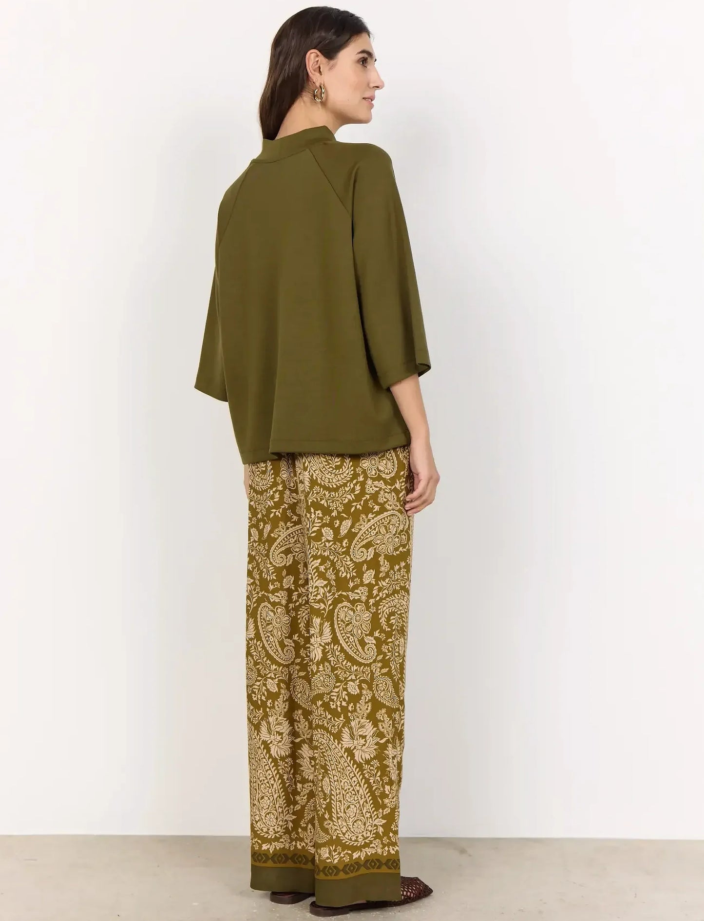 Soya Concept - BANU 261 T-Shirt, Dark Olive