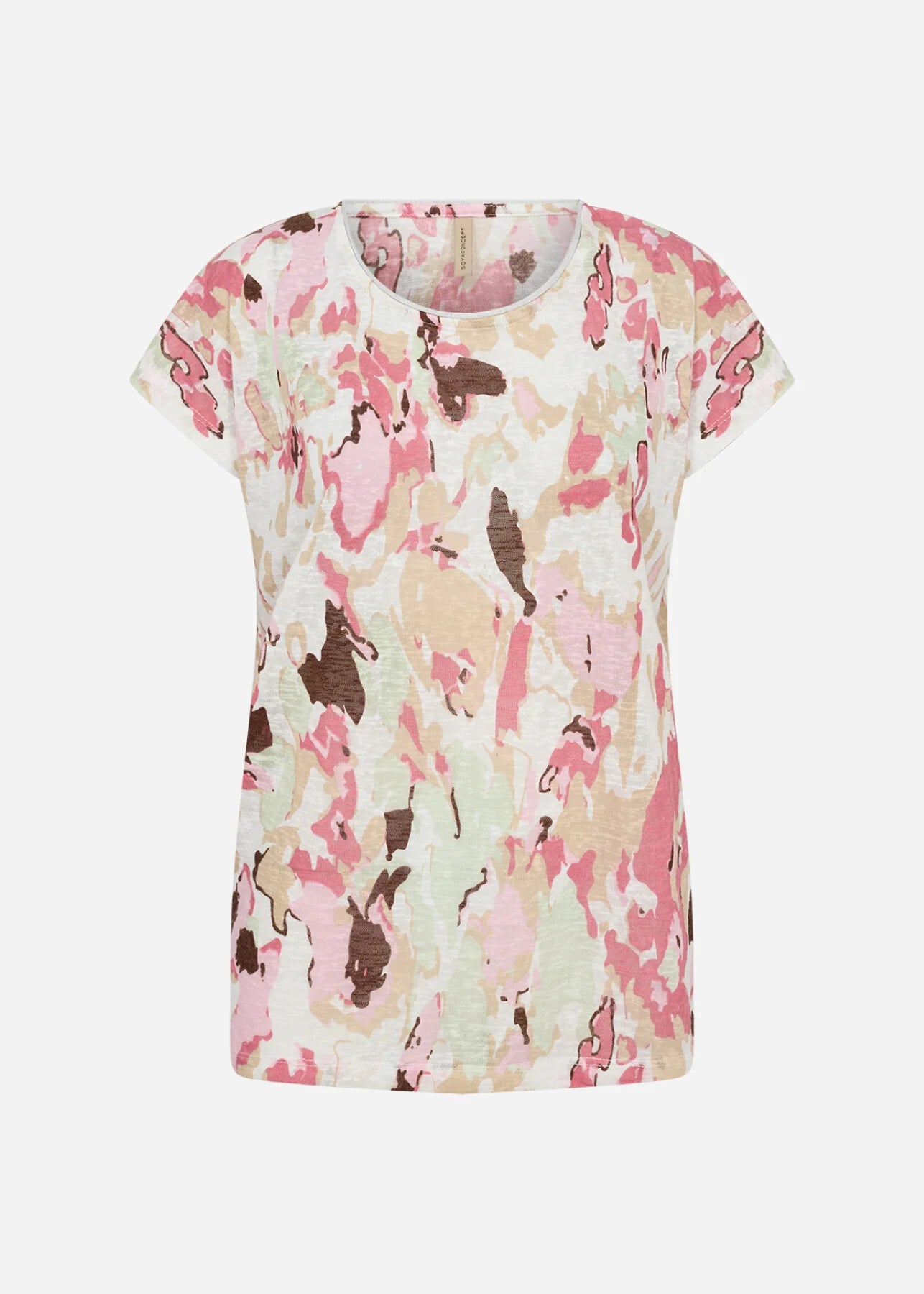 Soya Concept - ARETHA 43 T-Shirt (Pink) - Gayle's Fashions