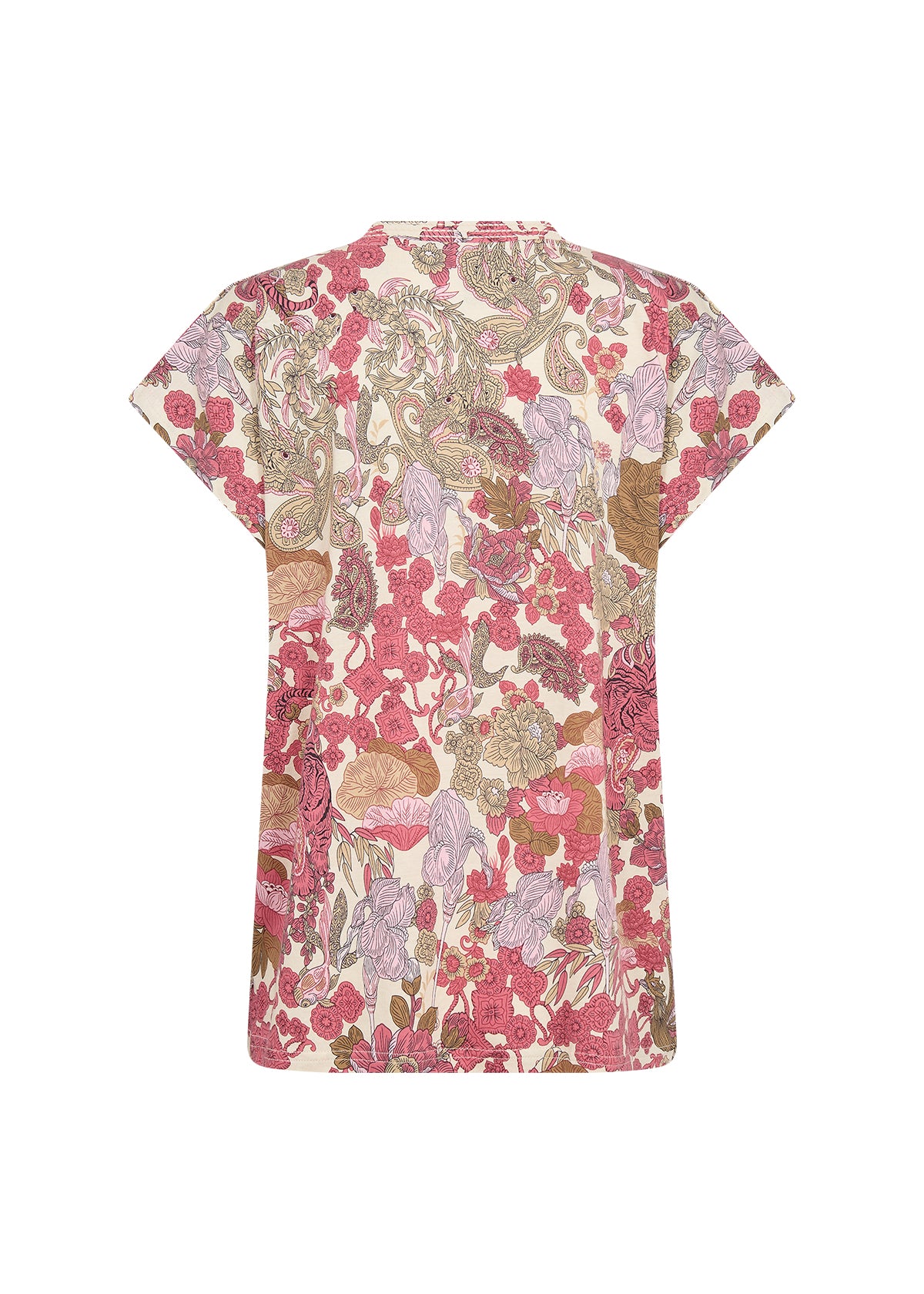 Soya Concept - FELICITY AOP 535 T-Shirt (Rapture Rose) - Gayle's Fashions