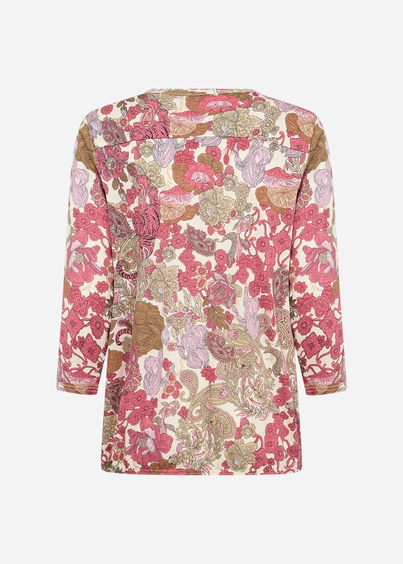 Soya Concept - FELICITY AOP 536 Blouse (Pink) - Gayle's Fashions