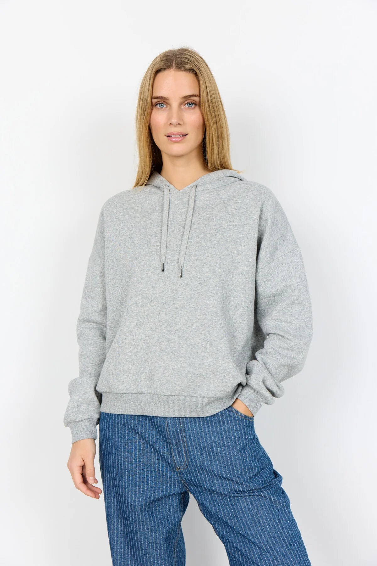 Soya Concept - ANGELIN 13 Sweatshirt (Light Grey) - Gayle's Fashions