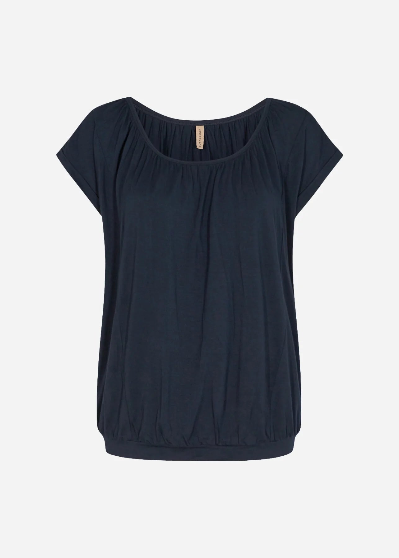 Soya Concept – MARICA 4, Cap Sleeve Tee (Navy) - Gayle's Fashions