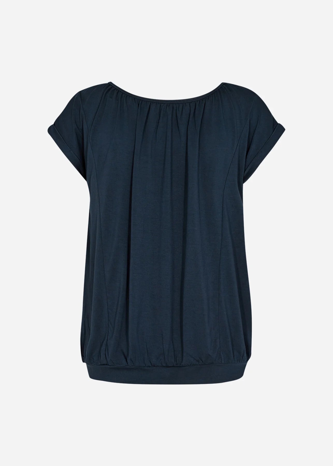 Soya Concept – MARICA 4, Cap Sleeve Tee (Navy) - Gayle's Fashions