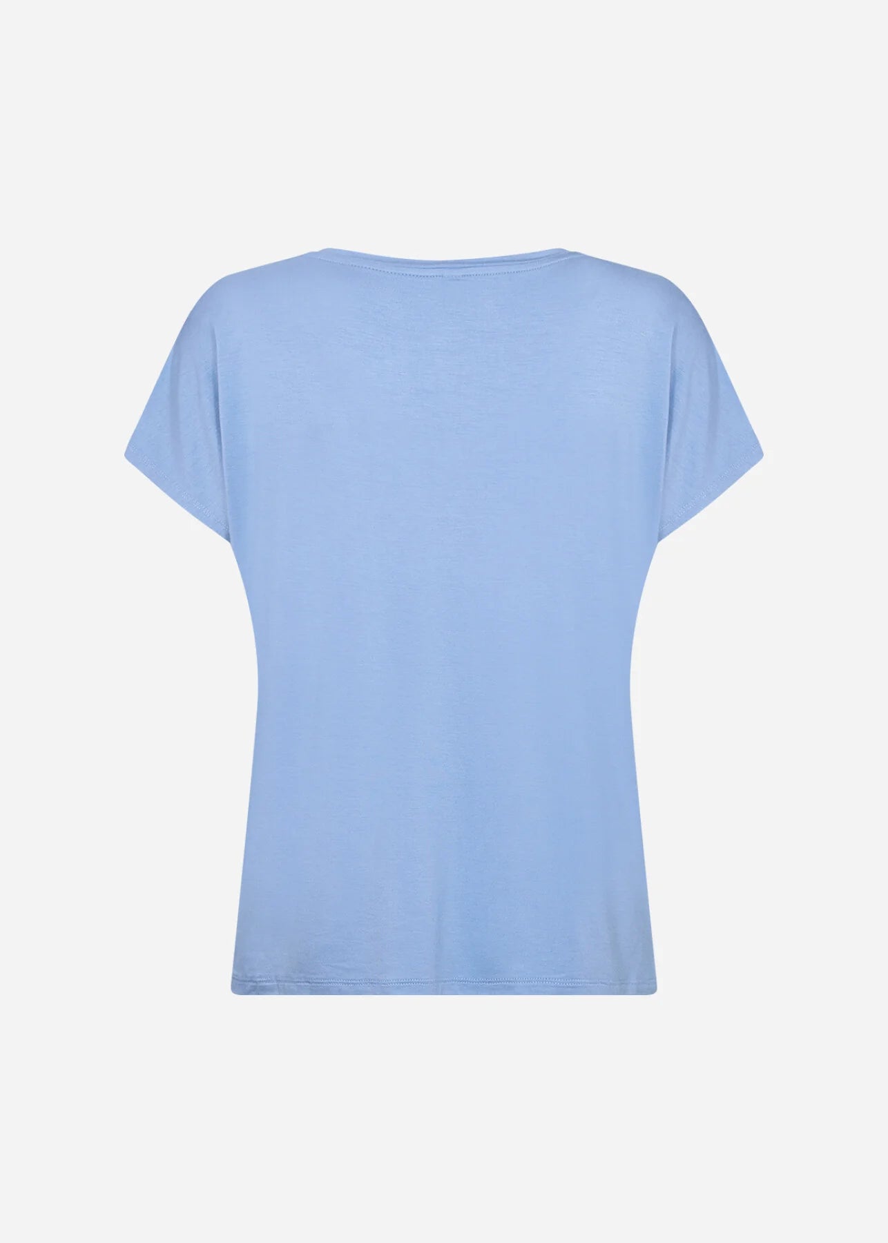 Soya Concept - Marica 32 Short Sleeve Tee in Air Blue