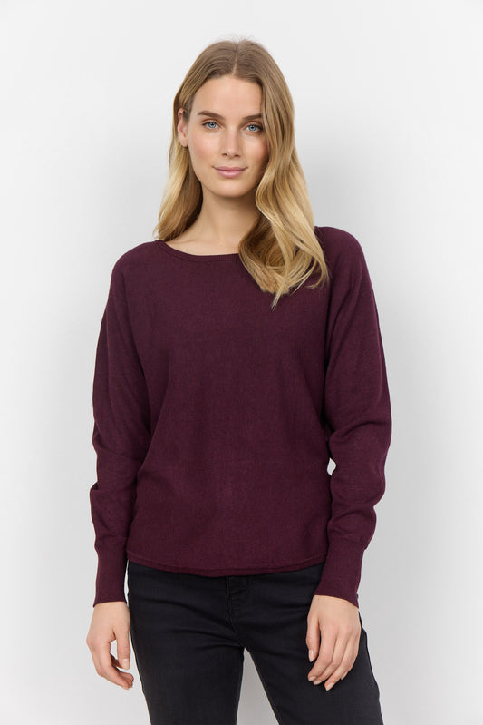 Soya Concept - Pullover Sweater with Button Detail