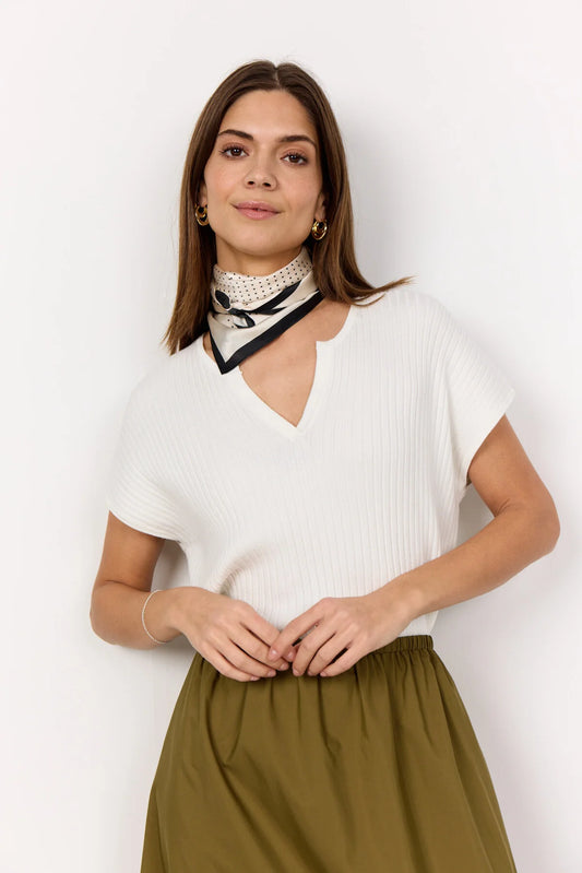 Soya Concept - DOLLIE 787 T-shirt, Off White