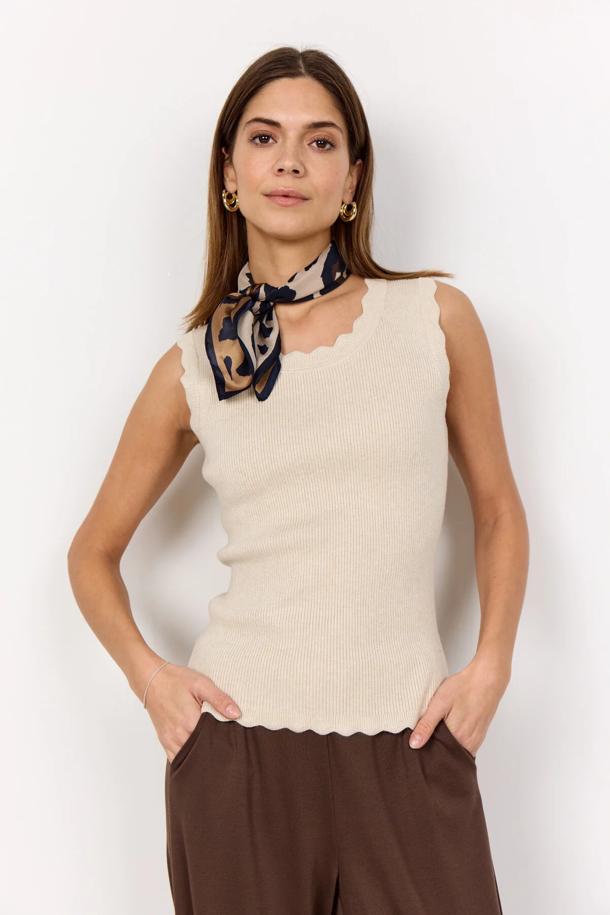 Soya Concept - DOLLIE 789 Top, Cream