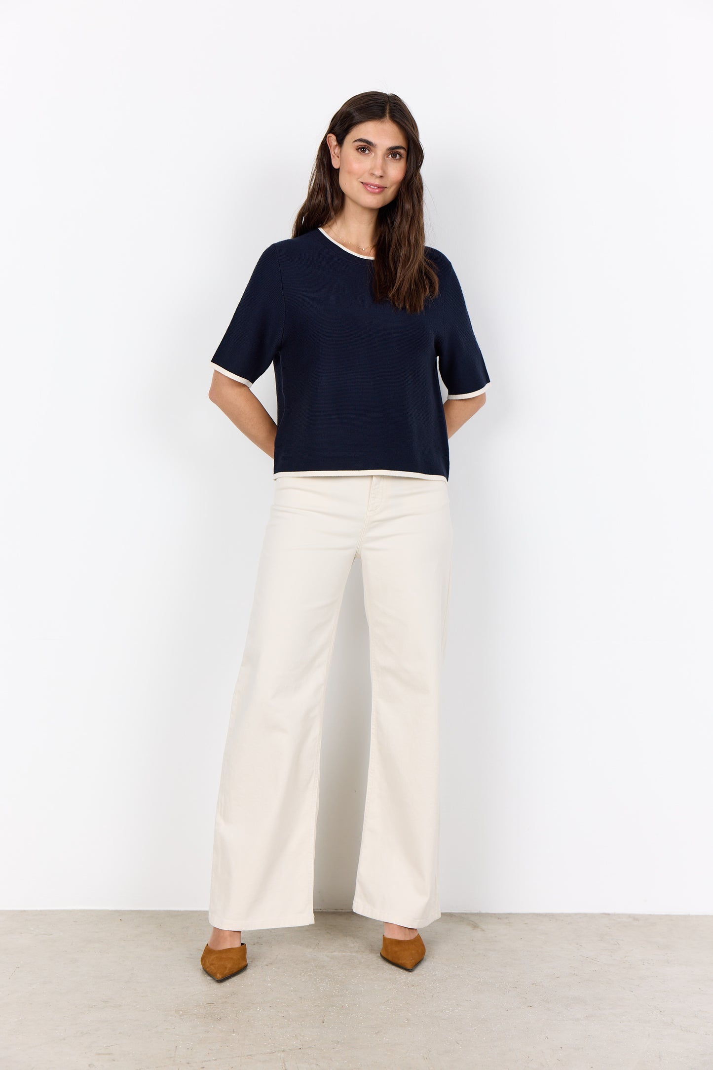 Soya Concept - DOLLIE 793 Pullover (Navy) - Gayle's Fashions