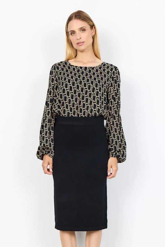 Soya Concept - DOLLIE 798 Skirt Black