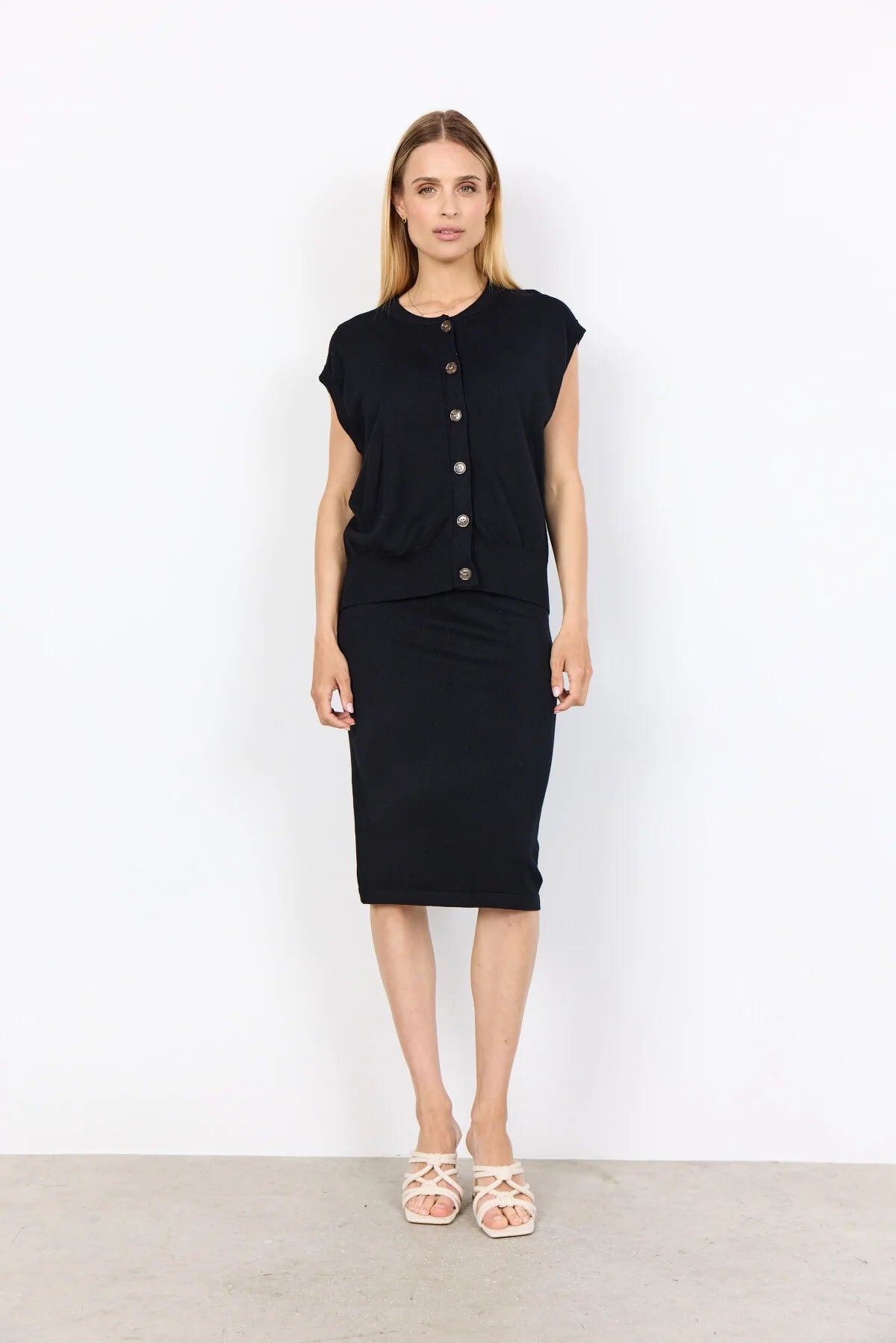 Soya Concept -  DOLLIE 801 Waistcoat, Black