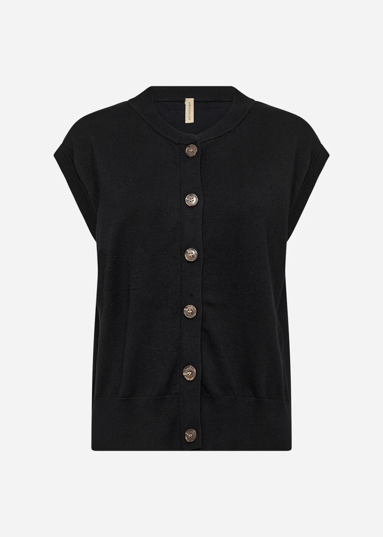Soya Concept -  DOLLIE 801 Waistcoat, Black