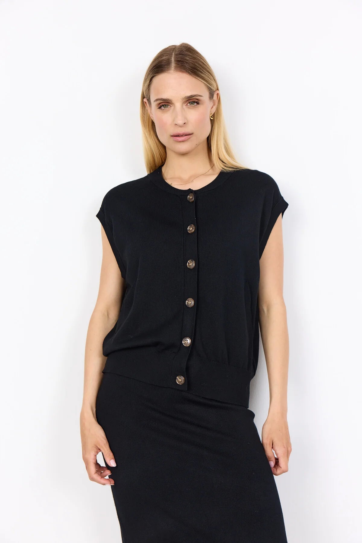 Soya Concept -  DOLLIE 801 Waistcoat, Black