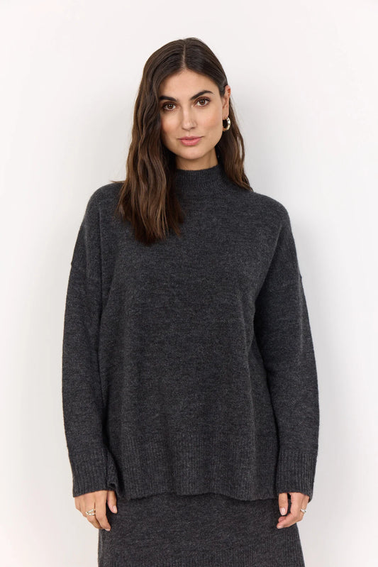 Soya Concept - NESSIE 68 Pullover, Dark Grey