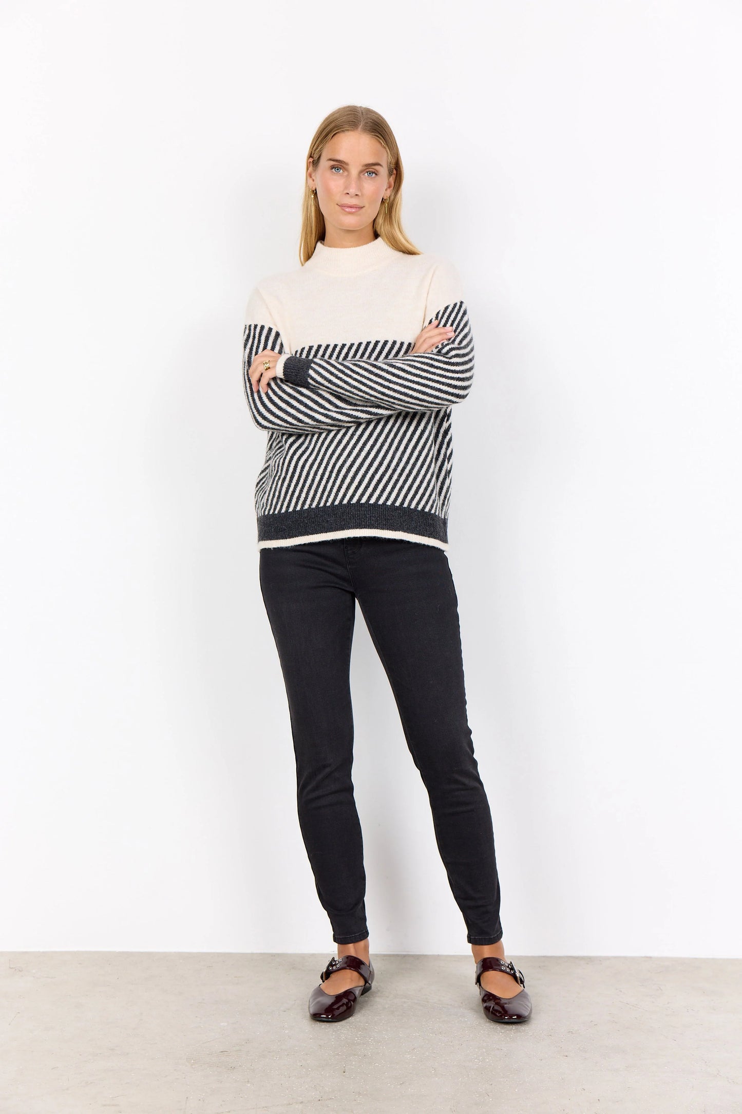 Soya Concept - NESSIE Stripe 71 Pullover Sweater