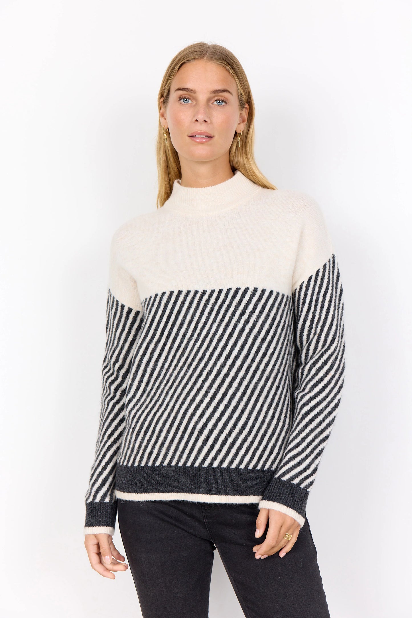 Soya Concept - NESSIE Stripe 71 Pullover Sweater