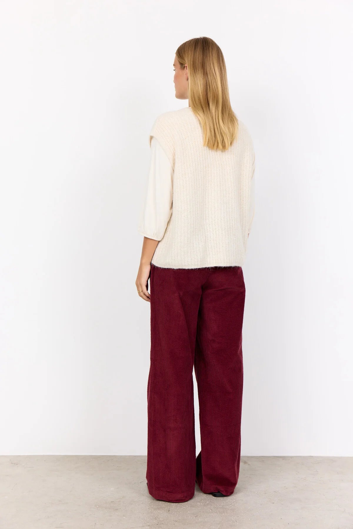 Soya Concept - TORINO 13 Waistcoat, Cream