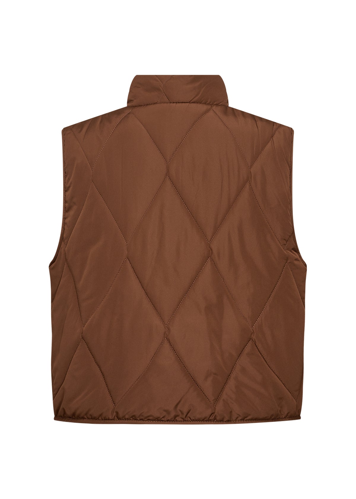 Soya Concept - Quilted Vest in Brown