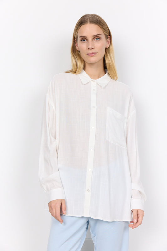 Soya Concept - Oversized Collared Shirt