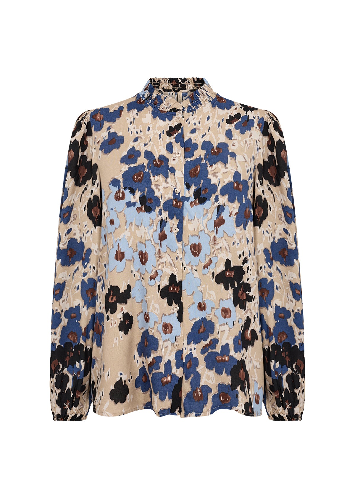 Soya Concept - IRENA Blouse in Blue Floral