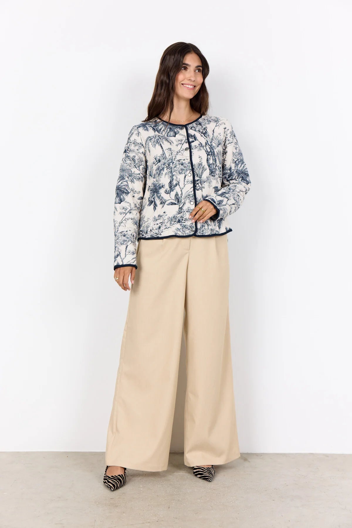 Soya Concept - CARLI 3 Jacket (Navy) - Gayle's Fashions