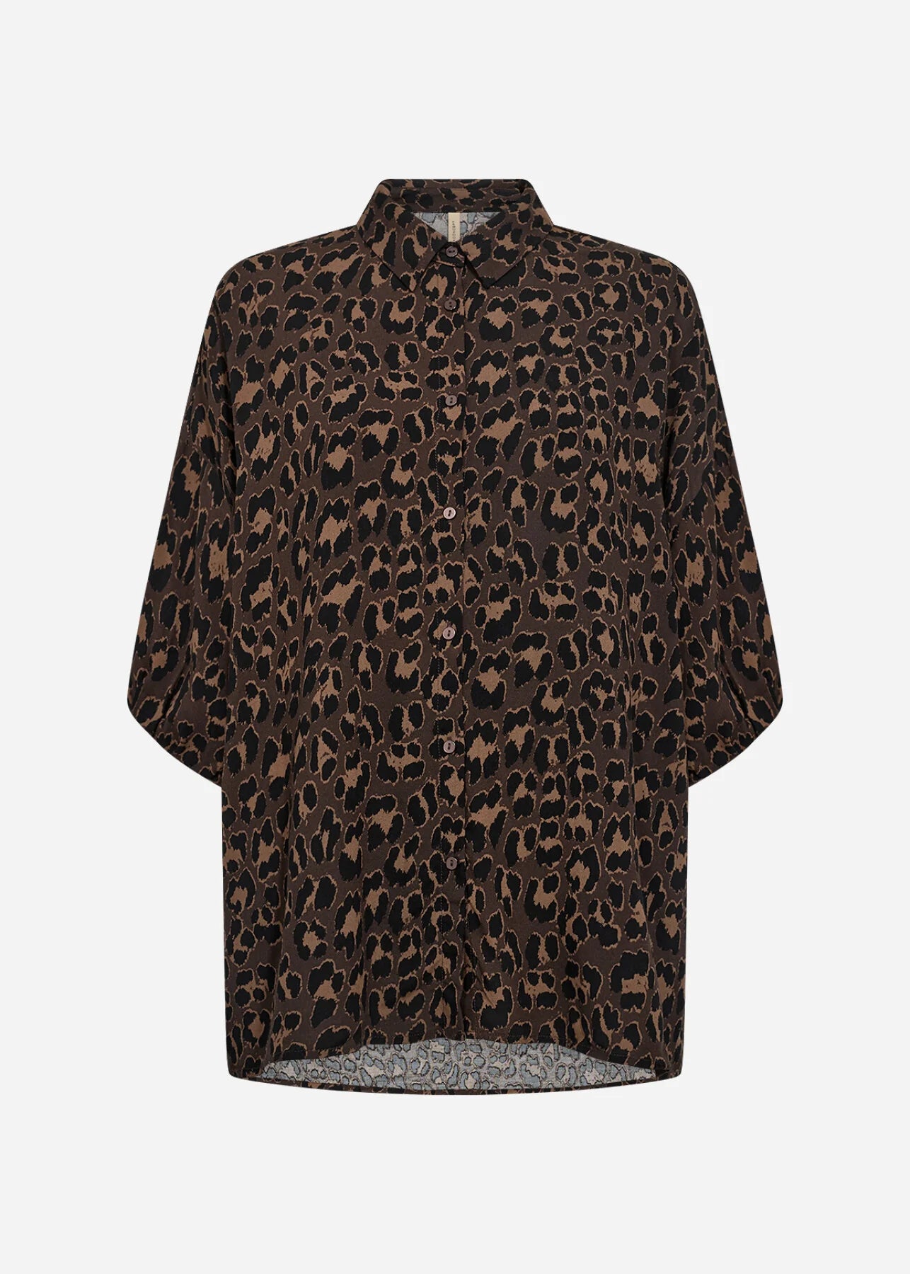 Soya Concept - SAFIRA 2 Shirt Dark brown