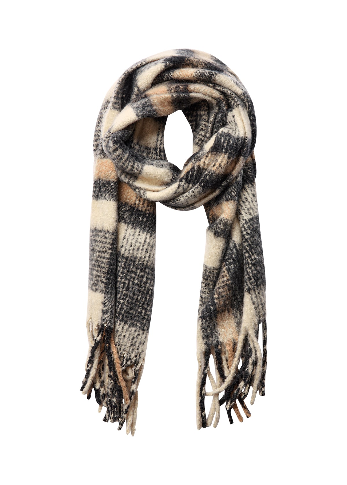 Soya Concept plaid scarf