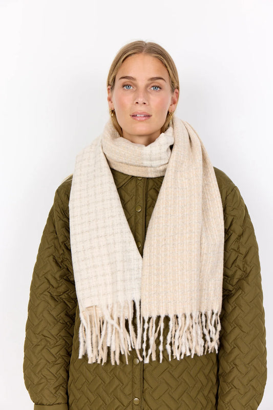 Soya Concept - VILHELMA 1 Scarf, Sand