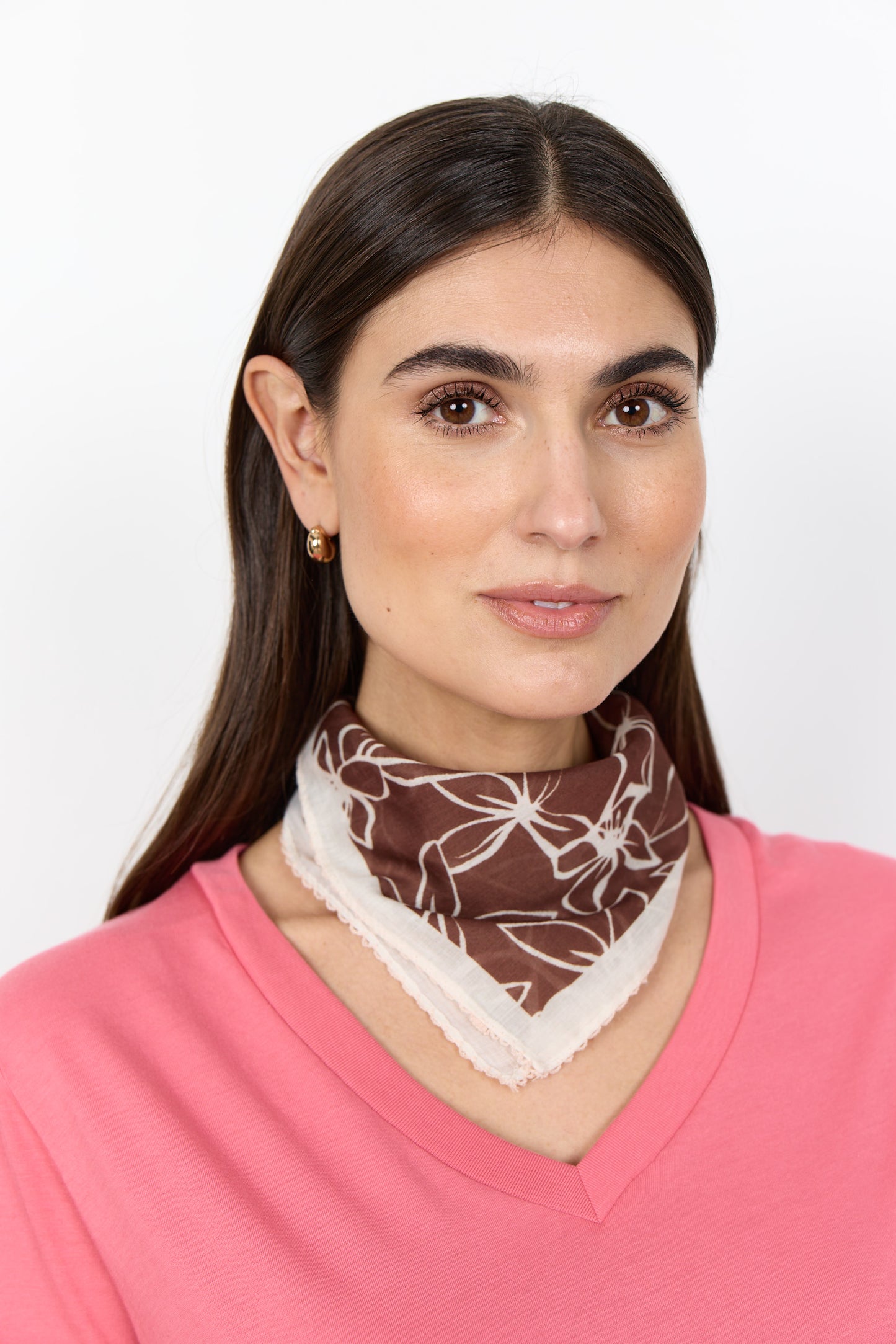 Soya Concept - CHANNA 1 Scarf (Brown) - Gayle's Fashions