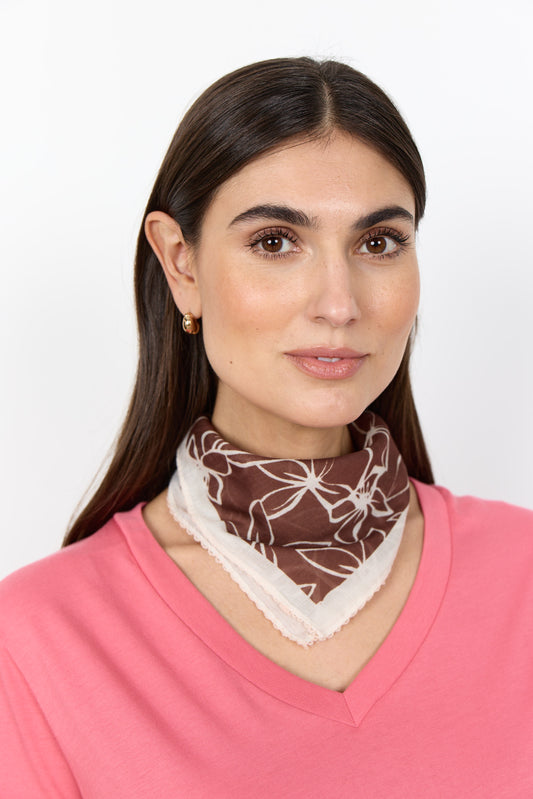 Soya Concept - CHANNA 1 Scarf (Brown) - Gayle's Fashions