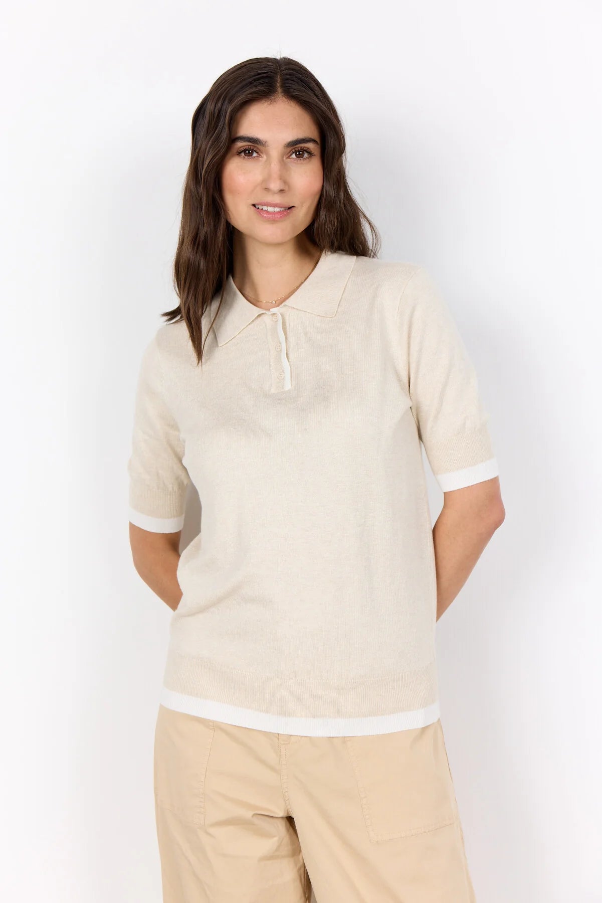 Soya Concept - DOLLIE 815 Pullover (Cream) - Gayle's Fashions
