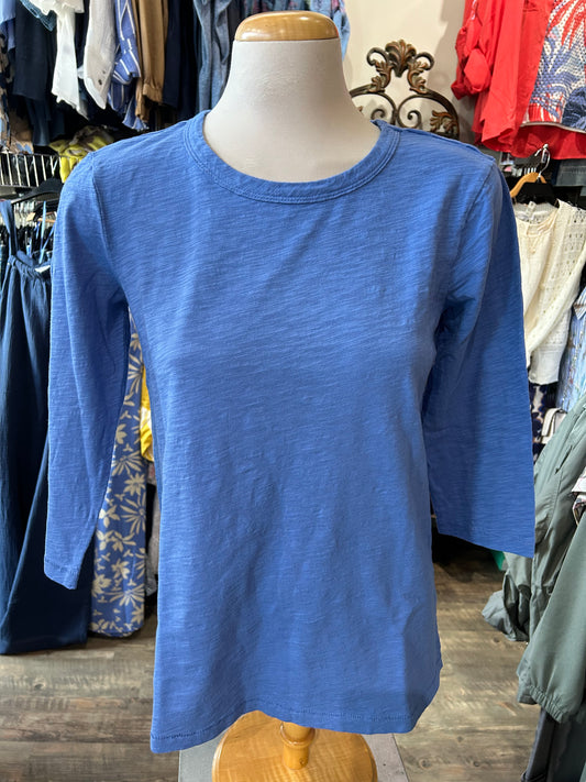 Mododoc – 3/4 Sleeve Tee in 'Blue Dream'