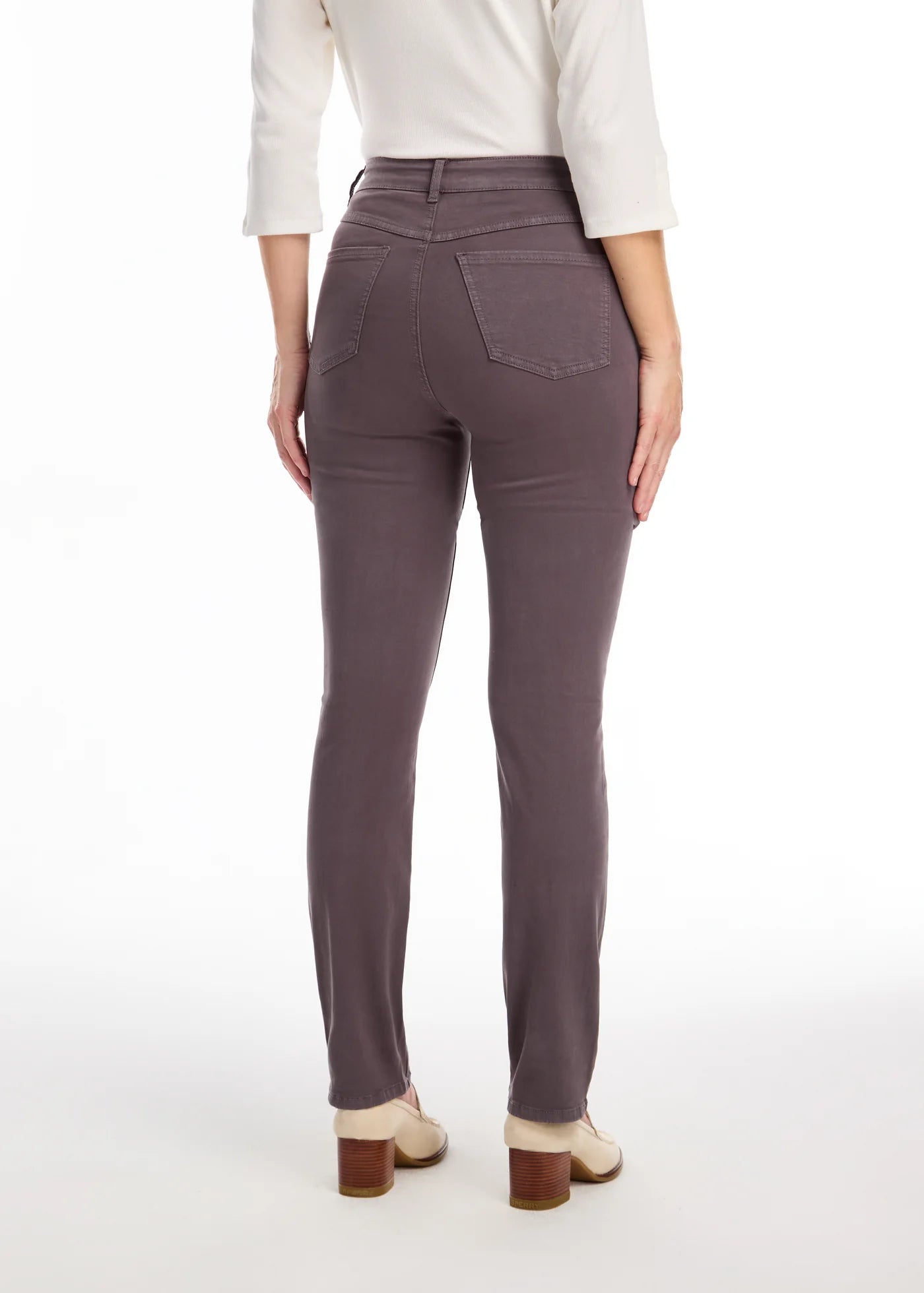 FDJ French Dressing - Suzanne Straight Leg Denim, Stone Gray