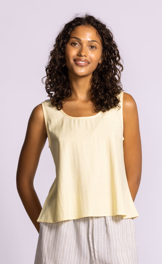 Pink Martini - Jennifer Top (Yellow) - Gayle's Fashions